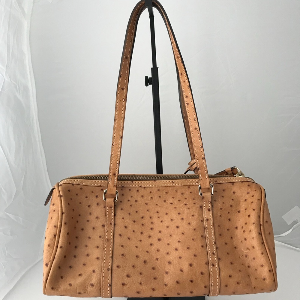 💕SOLD💕Dooney & Bourke Embossed Ostrich Satchel